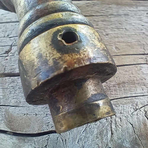 Antique Gründerzeit Brass Door Handle used