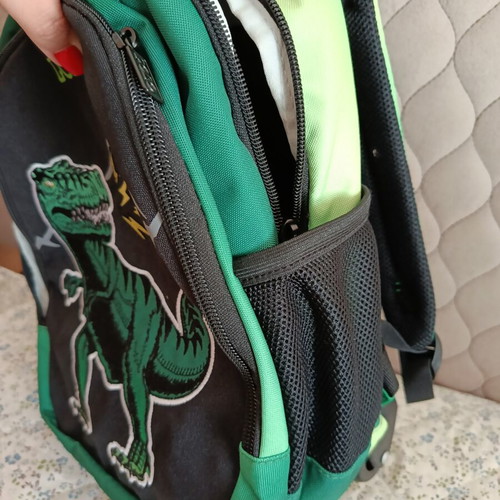 Polo Junior Frenzi Dinosaur School Trolley Bag new