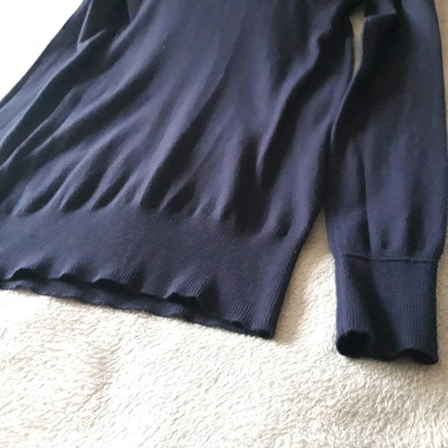Women's blue turtleneck shirt like new, size Small
