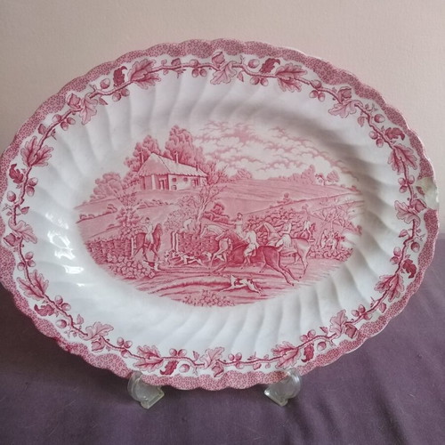 Myott Country Life vintage decorative platter