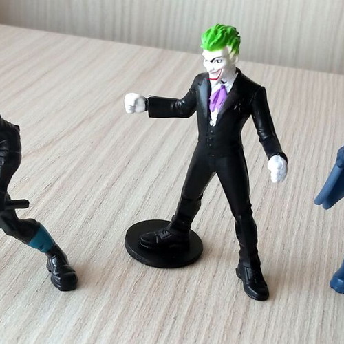 Spin Master Batman DC: The Caped Crusader figures like new, pack of 3