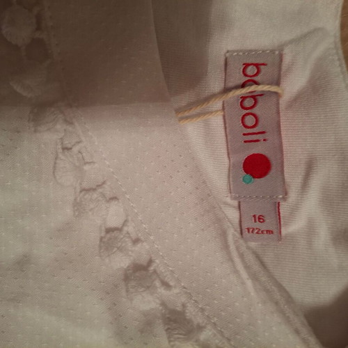 Blouse for girl 16 years new, white, size 170 cm