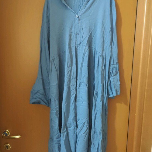 Asymmetric dress blue gray like new