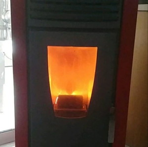 Σομπα πελλετ αεροθερμη  12 Kw + Φιλτρο νερου
