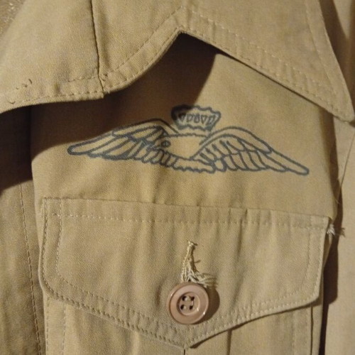 Veterans tunic, rare, worn by period veteran