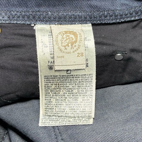 Diesel Lowky jeans like new, dark blue slim straight fit