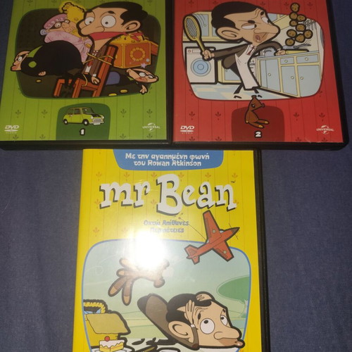 Mr Bean animation DVD set 1, 2 & 3 like new, English