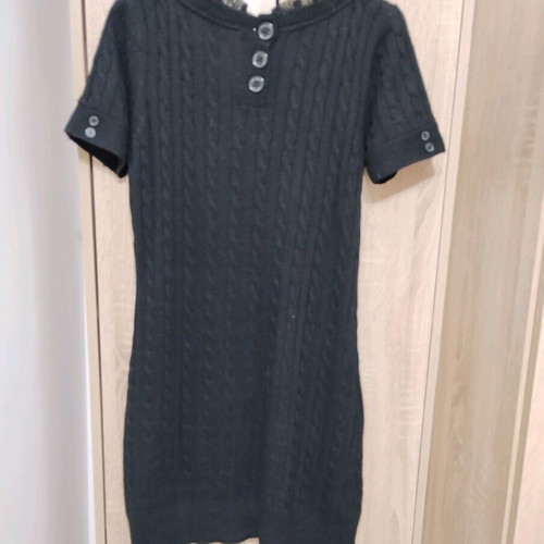 Pepe Jeans dress blouse size M like new, black