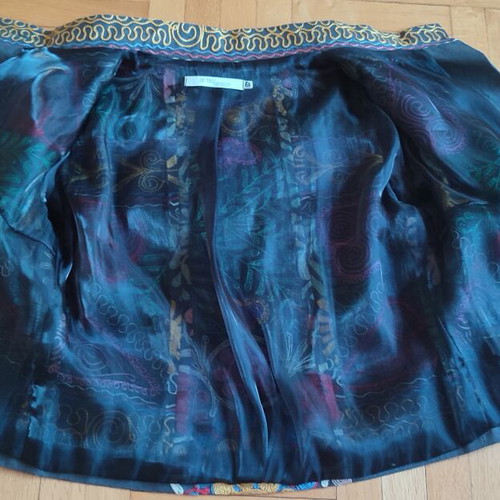 Women's multicolored embroidered jacket
