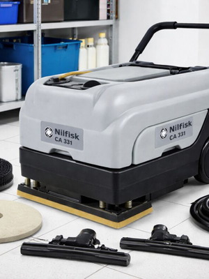 Nilfisk CA 331 professional floor washer dryer used