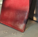 Dimple Travel Wallet folder καινούργιο, καφέ κόκκινο