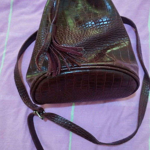 Crossbody bag used, red