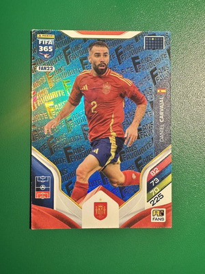 Panini Adrenalyn XL FIFA 365 Daniel Carvajal card like new