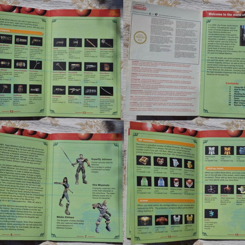 Daikatana Nintendo 64 game mint condition, English, French, German