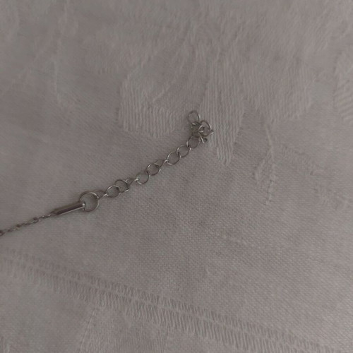 Bracelet made of stainless steel like new, silver color, length 17+5 cm