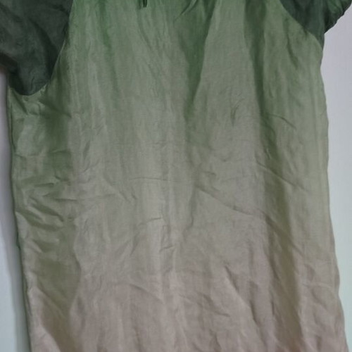 Silk dress ombre with matching necklace size M like new