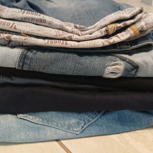 Men's bermuda shorts used, pack of 6, size L