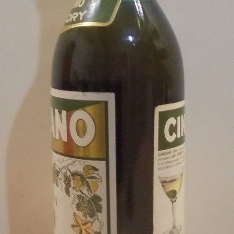 Cinzano Vermouth old sealed drink