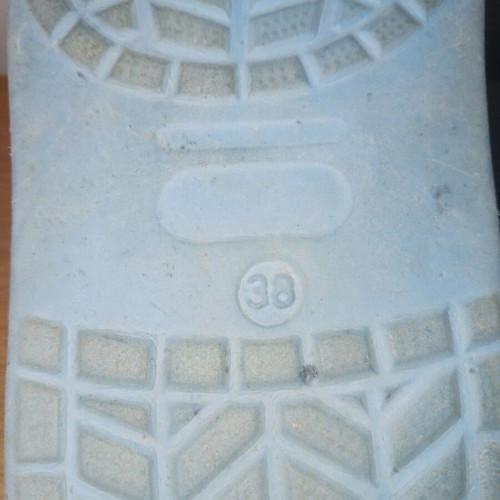 Children's Sambo slippers used No 38 turquoise