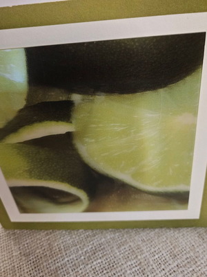 3D Greeting Card new, lime