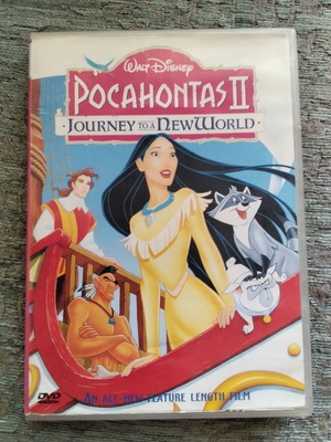 Walt Disney Pocahontas 2 DVD, dubbed