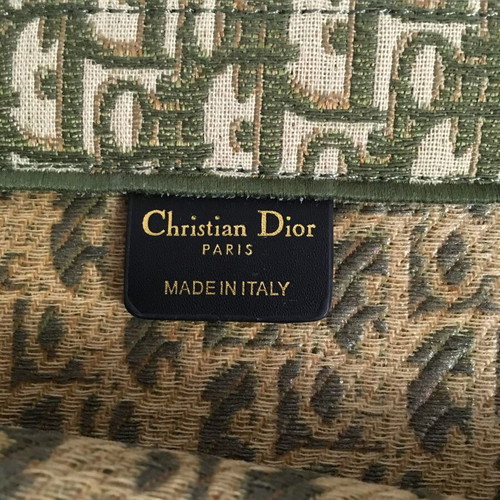 Christian Dior Large Oblique Book Tote Green bag new