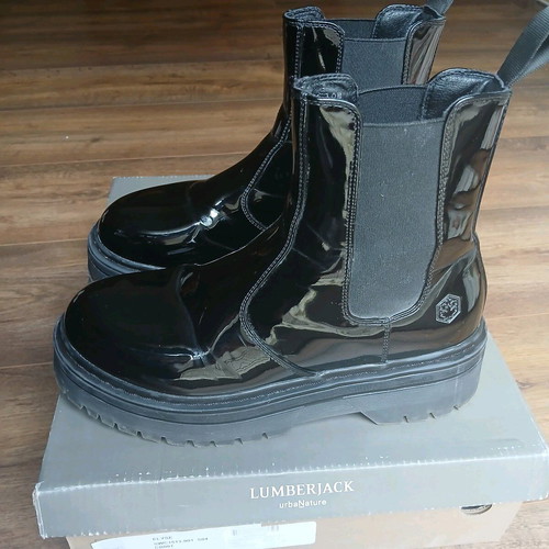 Lumberjack women's boots used, black, size 37