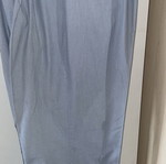 Men's pants new, summer, light blue with white stripe, size XXL