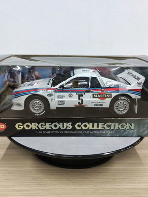 Metal model Kyosho LANCIA 037 RALLY 84 TOUR DE CORSE No.5 1:18 new