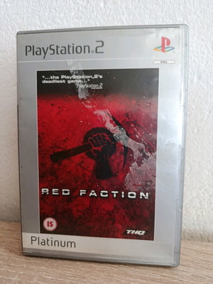 Red Faction 2 Platinum PS2 used without manual