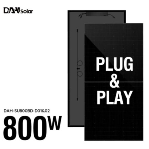 Photovoltaic Plug & Play System 840W with Built-in Inverter