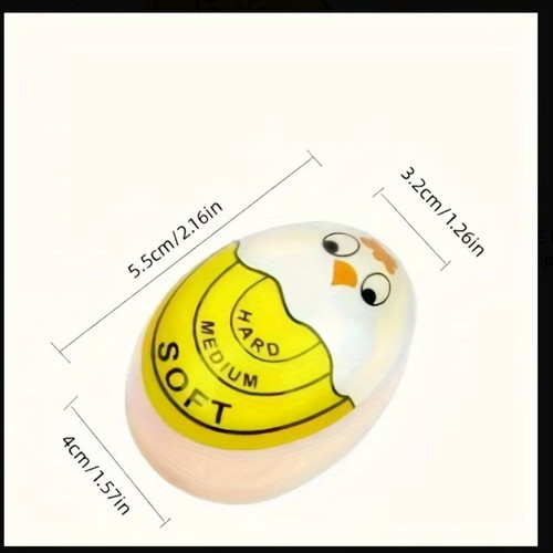 Egg Boiling Timer with Color Change Indicator