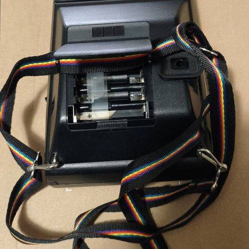 Kodak EK160-EF instant camera vintage 1979 used with neck strap