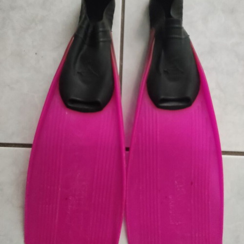 Kids swimming fins used, size 35-36