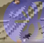 Metal pot and pan stand new, blue