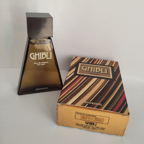 Ghibli Atkinsons Eau de Toilette for Men 50 ml new, splash cap broken