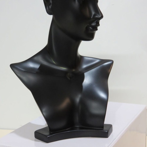 Jewelry display bust used, necklace neck stand