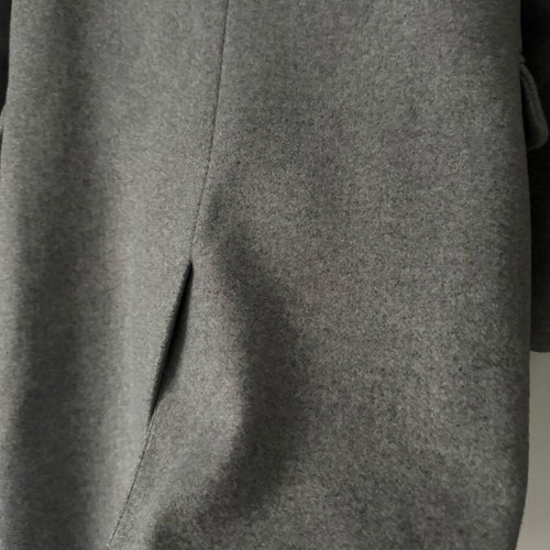 Calliope women's trench coat XS gray like new