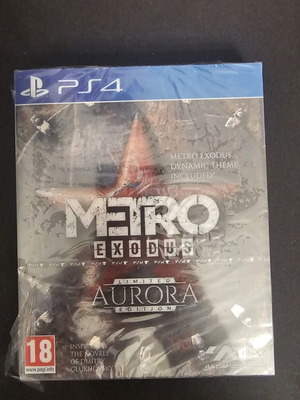 Metro Exodus Limited Aurora Edition PS4 like new