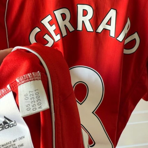 Liverpool Gerrard jersey used, size M, season 06-07