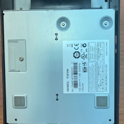Star TSP 100 thermal printer for POS used, USB, Ethernet