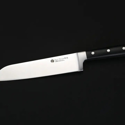 Izumi Ichiago 7-Piece Knife Set with Japanese Steel and Tecaran Handles New