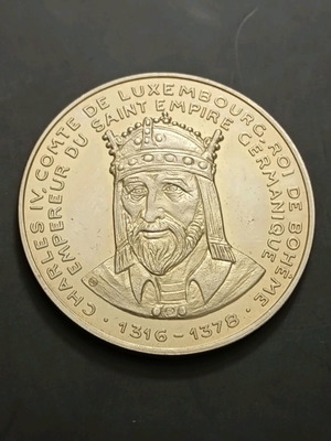 Medal Charles IV King of Bohemia uncirculated
