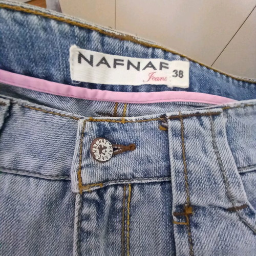 Naf Naf short denim skirt used, blue, size M