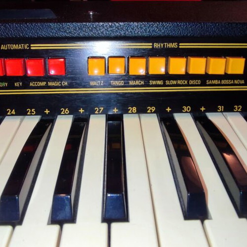 Eko Finger 200 vintage analog organ used from the 1970s