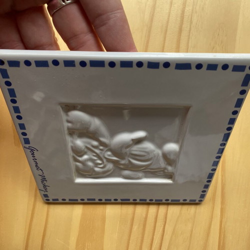 Disney Parks Chef Gourmet Mickey Mouse Ceramic Trivet like new