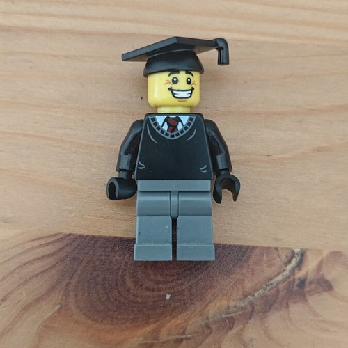 Lego Graduate Series 5 Minifigure like new