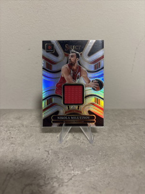 2025-26 Panini Select Euroleague Nikola Milutinov Jersey