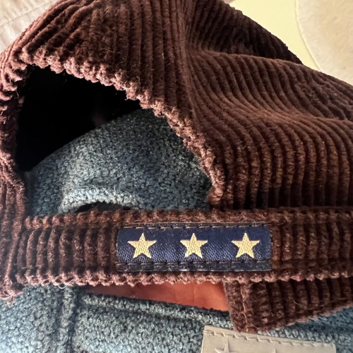 New Man winter hat like new, brown, size 2