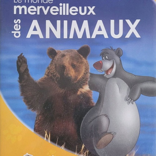 Disney Le Monde Merveilleux Des Animaux N°2 Ours & Éléphant DVD used